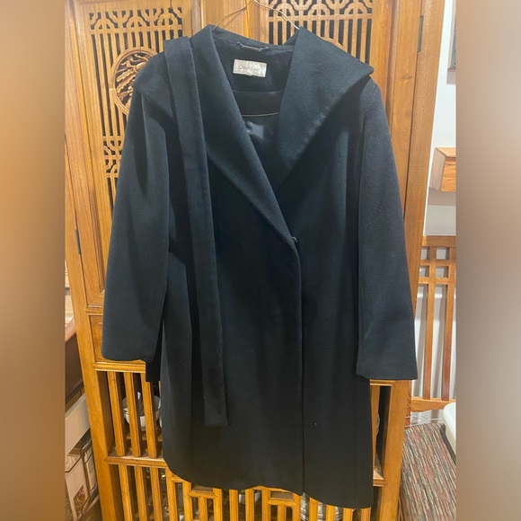 Calvin Klein Angora Woman’s Coat - Picture 8 of 9